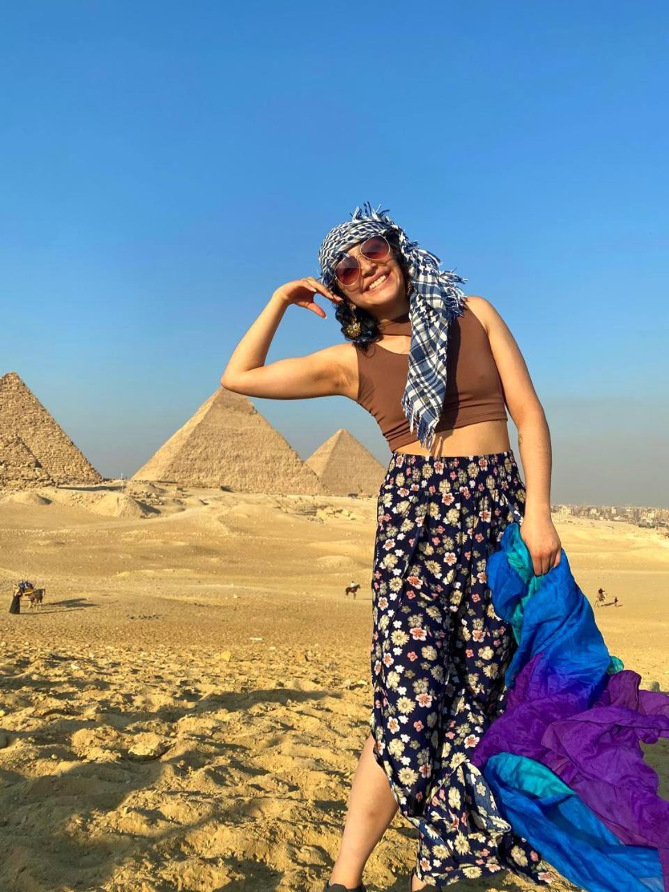Grand Golden Pyramids View Hotel Kafret el-Gabal エクステリア 写真